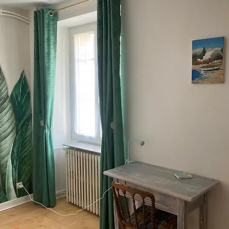 Tango De Charme Calme 75m2 6 Pers,2 Chambres,patio 아파트 *