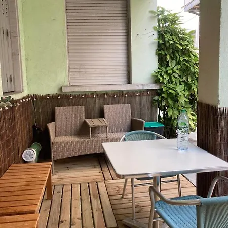 Tango De Charme Calme 75m2 6 Pers,2 Chambres,patio 아파트 뮐루즈